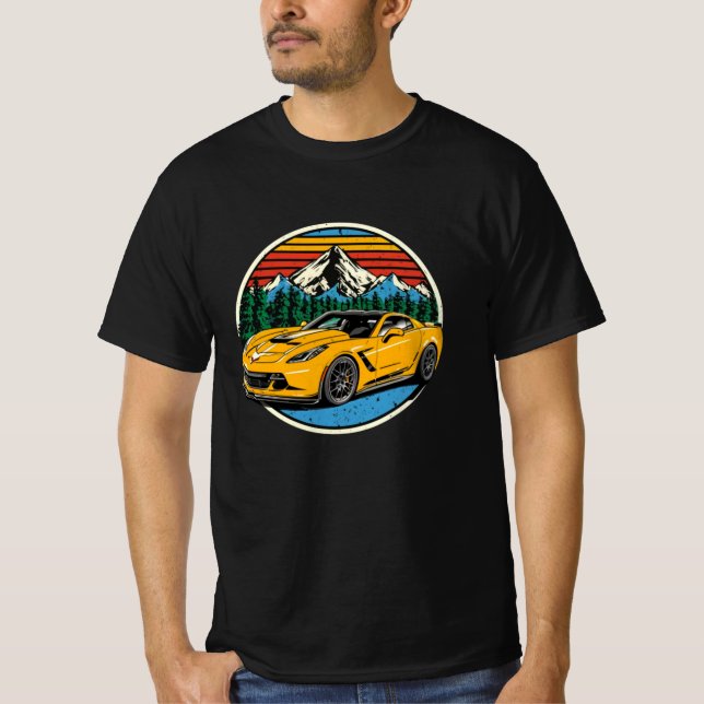 Corvette c7 car  T-Shirt (Front)