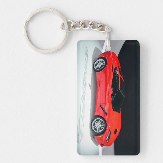 Corvette C7 Keychain (Front)