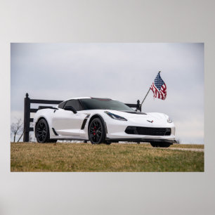 Corvette C7 Z06 Poster