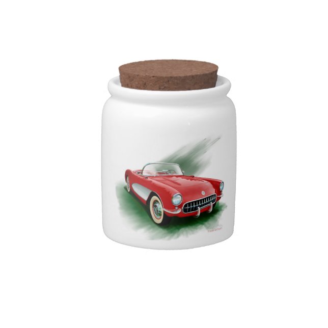 Corvette Candy jar (Front)