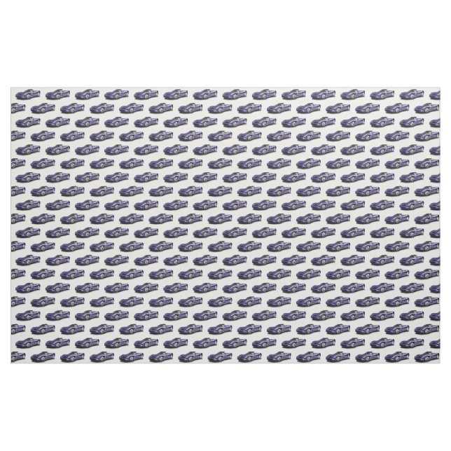 Corvette Convertible Fabric | Zazzle
