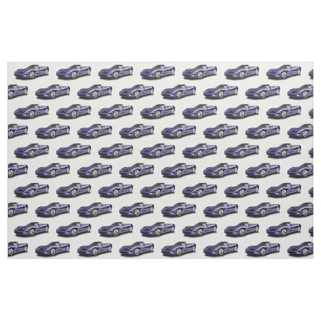 Corvette Convertible Fabric | Zazzle