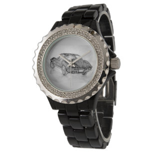 corvette wrist watch