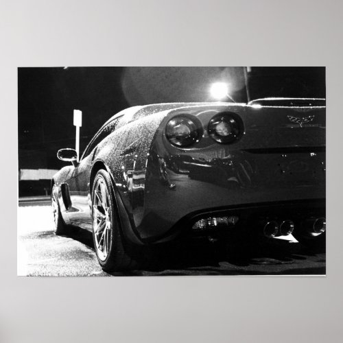 corvette poster