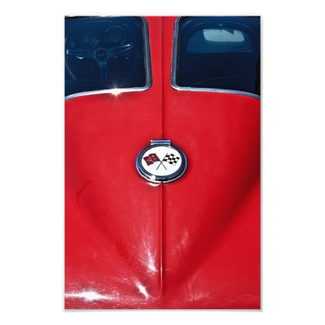Corvette Split Window Photo Print (Front)