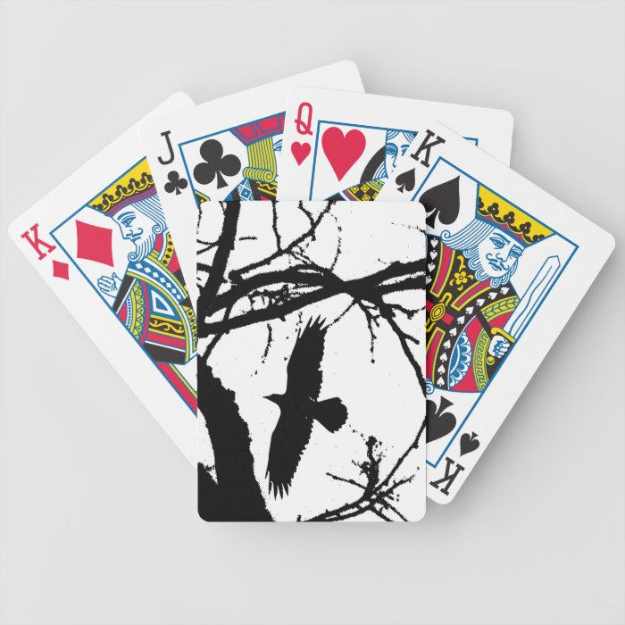 Corvidae Number 3 Bicycle Playing Cards