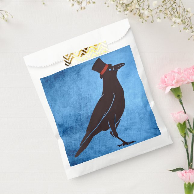 Corvids - Tophat Blackbird Raven Favor Bag (Sealed)