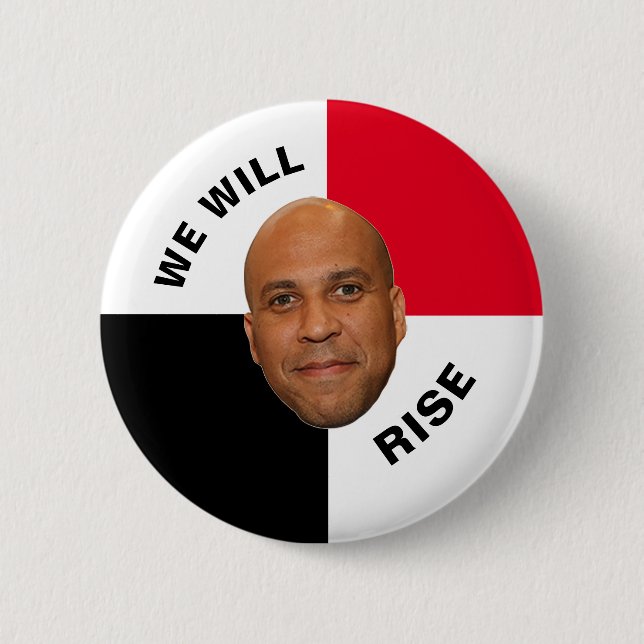 Cory Booker 2020 Button (Front)