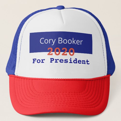 Cory Booker for President 2020 Election Trucker Hat