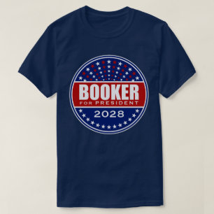 Cory Booker for President 2028 T-Shirt