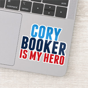 Cory Booker is My Hero Laptop Sticker