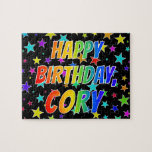 [ Thumbnail: "Cory" First Name, Fun "Happy Birthday" Jigsaw Puzzle ]