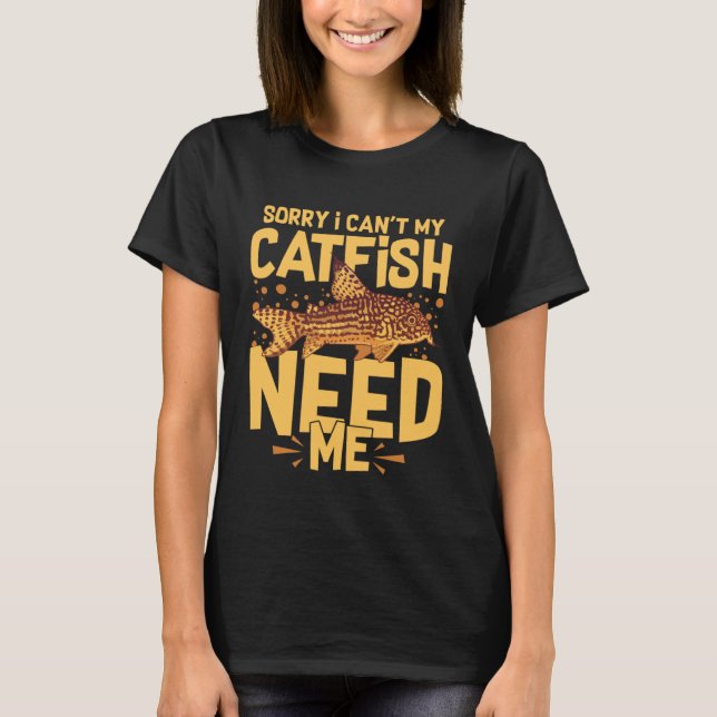 Corydoras Catfish Cory Fish Paleatus Adolfoi Aquar T-Shirt (Front)