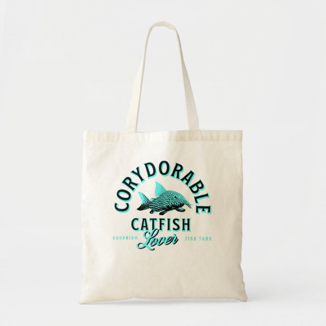 Corydoras Catfish Lovers Corydorable Aquarium Fish Tote Bag (Front)