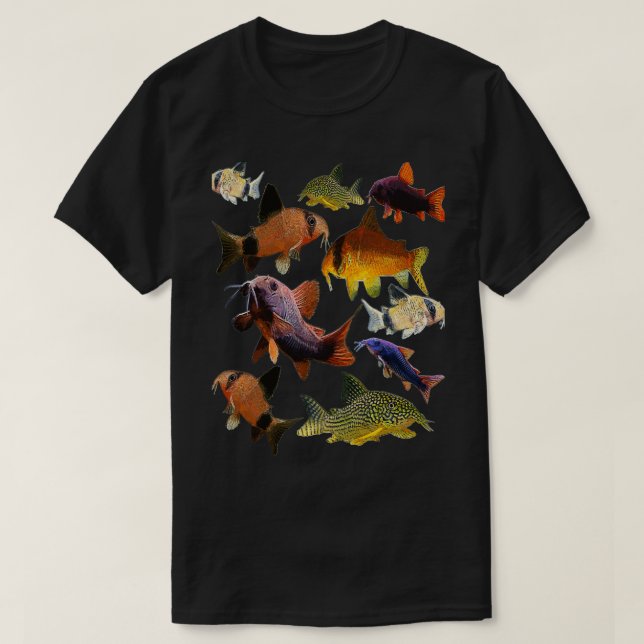 Corydoras Collage T-Shirt (Design Front)