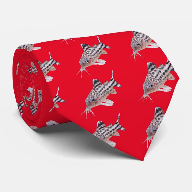 Corydoras robineae neck tie (Rolled)