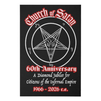 CoS 60th Anniversary Gallery Poster Faux Canvas Print