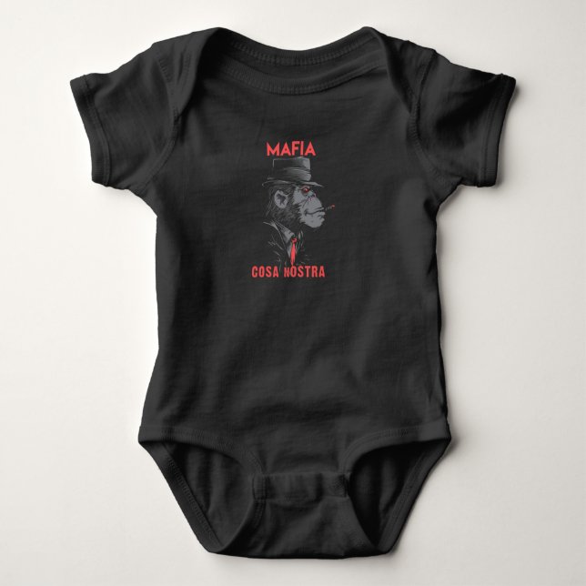 Cosa Nostra Baby Bodysuit (Front)