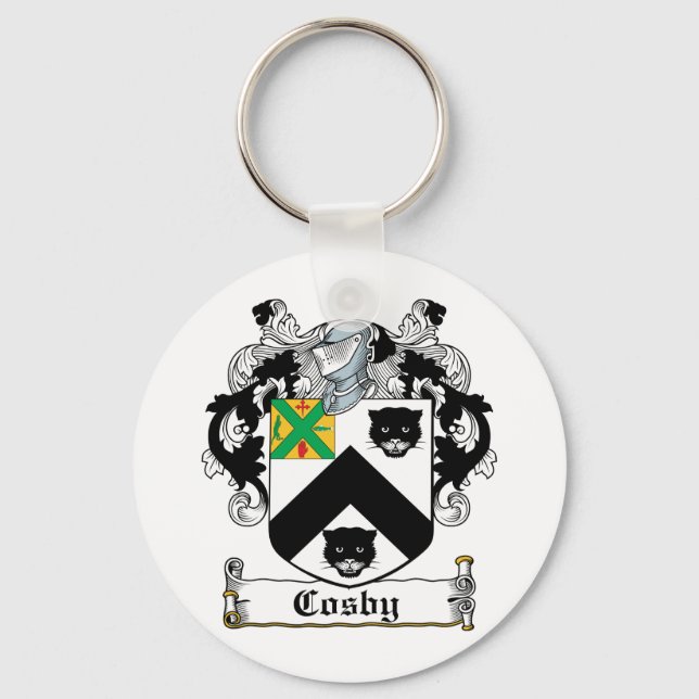 Cosby Family Crest Keychain (Front)