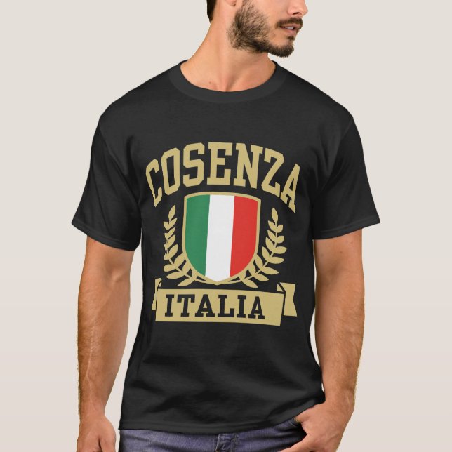 Cosenza Italia T-Shirt (Front)
