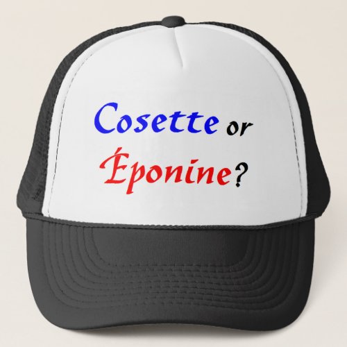 Cosette Les Miserables Trucker Hat