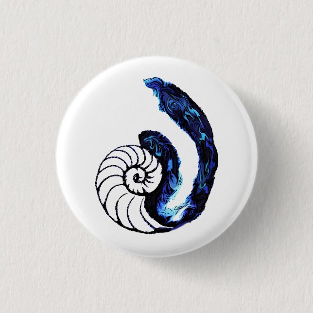 Cosima Tattoo Orphan Black Customizable Background Button (Front)