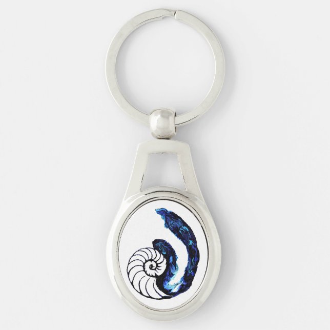 Cosima Tattoo Orphan Black Customizable Background Keychain (Front)