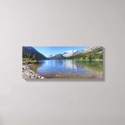 Cosley Lake Outlet _ Glacier National Park Canvas Print