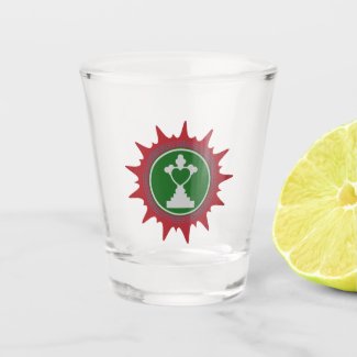 Cosme Damião Shot Glass