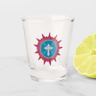 Cosme Damião Yansã Shot Glass