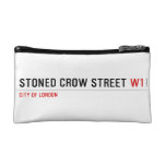 stoned crow Street  Cosmetic Bag