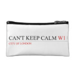 Can't keep calm  Cosmetic Bag