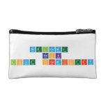 welcome 
 back
 love chemistry  Cosmetic Bag