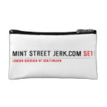 mint street jerk.com  Cosmetic Bag