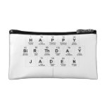 Happy
 Birthday
 Jaden
   Cosmetic Bag