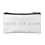 Evolve with science  Cosmetic Bag