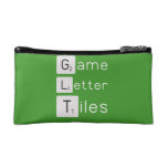 Game
 Letter
 Tiles  Cosmetic Bag