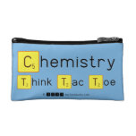 Chemistry
 Think Tac Toe  Cosmetic Bag