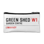 green shed  Cosmetic Bag