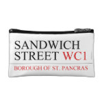 SANDWICH STREET  Cosmetic Bag