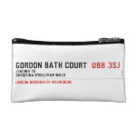 Gordon Bath Court   Cosmetic Bag