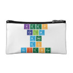 Keep
 Calm 
 and 
 do
 Science  Cosmetic Bag