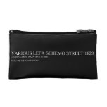 Various lefa sehemo street  Cosmetic Bag
