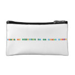 science is understanding how the world works  Cosmetic Bag