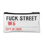 FUCK street   Cosmetic Bag