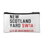 new scotland yard  Cosmetic Bag