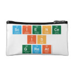 science 
 is 
 great  Cosmetic Bag