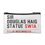 sir douglas haig statue  Cosmetic Bag