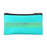 Kaylie Saunders  Cosmetic Bag
