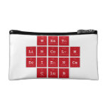 West
 Lincoln
 Science
 C|lub  Cosmetic Bag